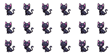 Animated sprite for pets category