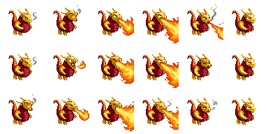 Animated sprite for tabletop category