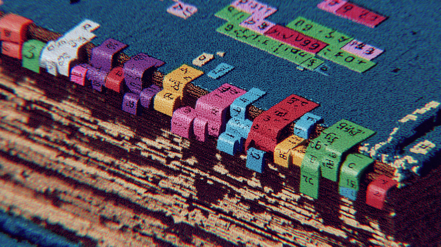 A battered paperback book with visible creases in the spine, bookmarks sticking out at multiple points, clearly read many times