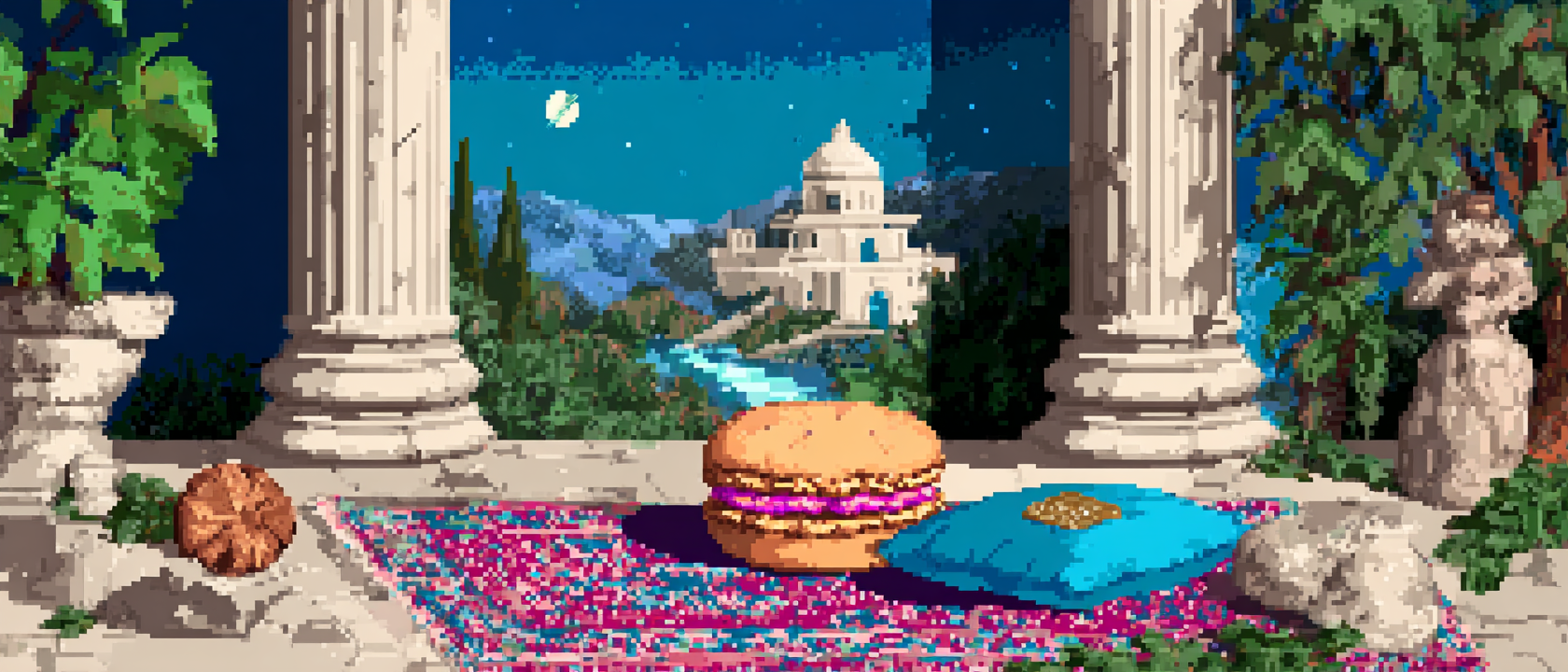 A single macaron sitting on a velvet pillow under a museum spotlight, a tiny golden plaque in front of it reads ‘THE PERFECT COOKIE — DO NOT TOUCH,’ a security guard standing next to it looking very serious, a crowd of other cookies (chocolate chip, oreo, snickerdoodle) behind a velvet rope looking envious, the chocolate chip cookie is crying, the oreo is taking a photo, dramatic Renaissance painting lighting, a cherub in the corner holding a fruity pebble macaron like it’s the Holy Grail