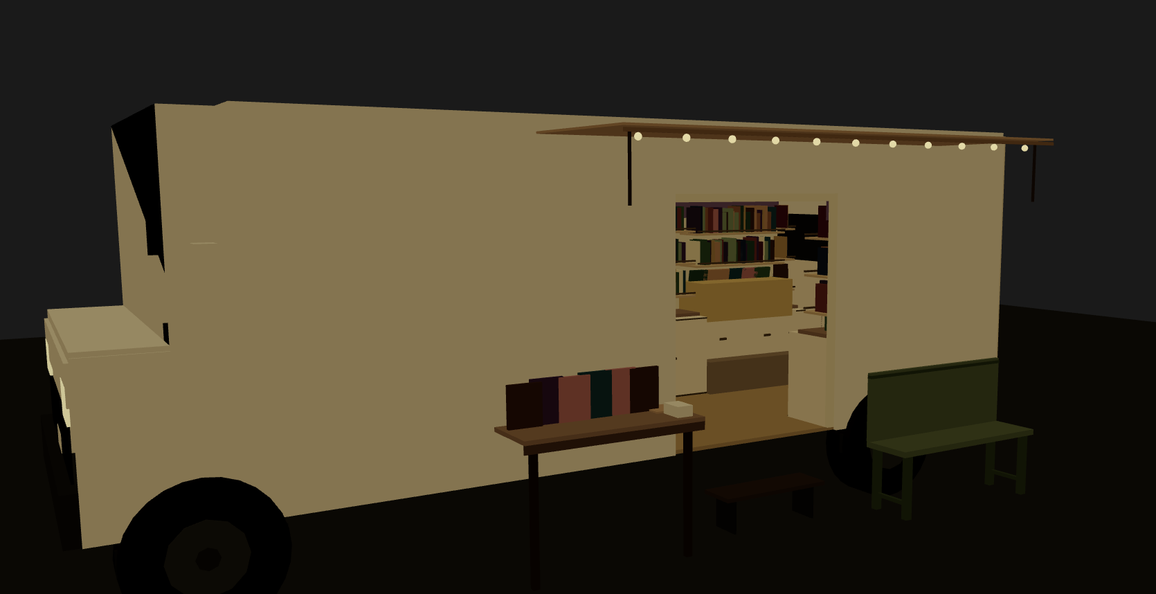 Magpie&rsquo;s Library 3D model